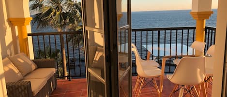 Appartement Design, 2 chambres, terrasse, vue mer | Terrasse/Patio