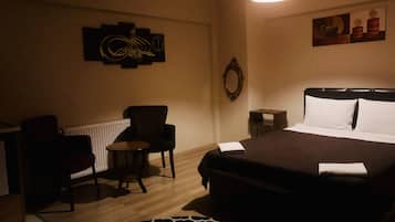Luxury Apartment, 1 Bedroom, City View | 1 bedroom, desk, soundproofing, iron/ironing board