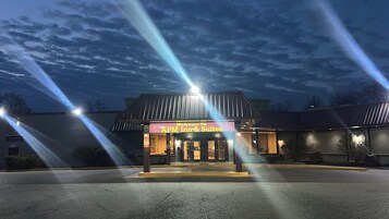 Fachada de la propiedad