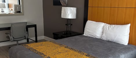 Habitación individual | Escritorio, wifi gratis y ropa de cama