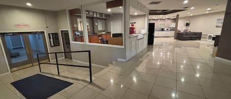 Sala de estar en el lobby