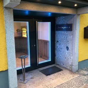 Entrada de la propiedad