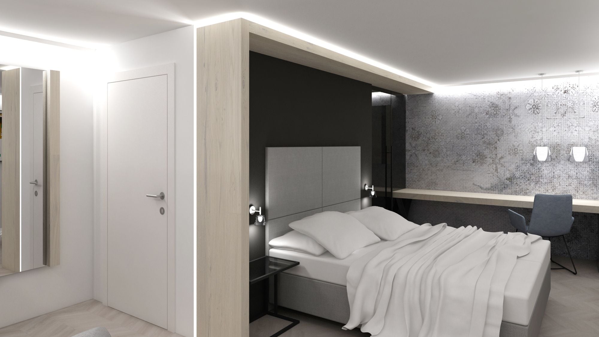 尊尚雙人房, 1 張特大雙人床, 非吸煙房 | 防敏寢具、書桌、遮光窗簾/窗簾、免費 Wi-Fi