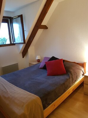 2 chambres, lit parapluie, Wi-Fi gratuit