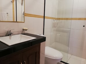 Deluxe House, Multiple Beds, Accessible, Non Smoking | Bathroom | Shower, hydromassage showerhead, free toiletries, hair dryer