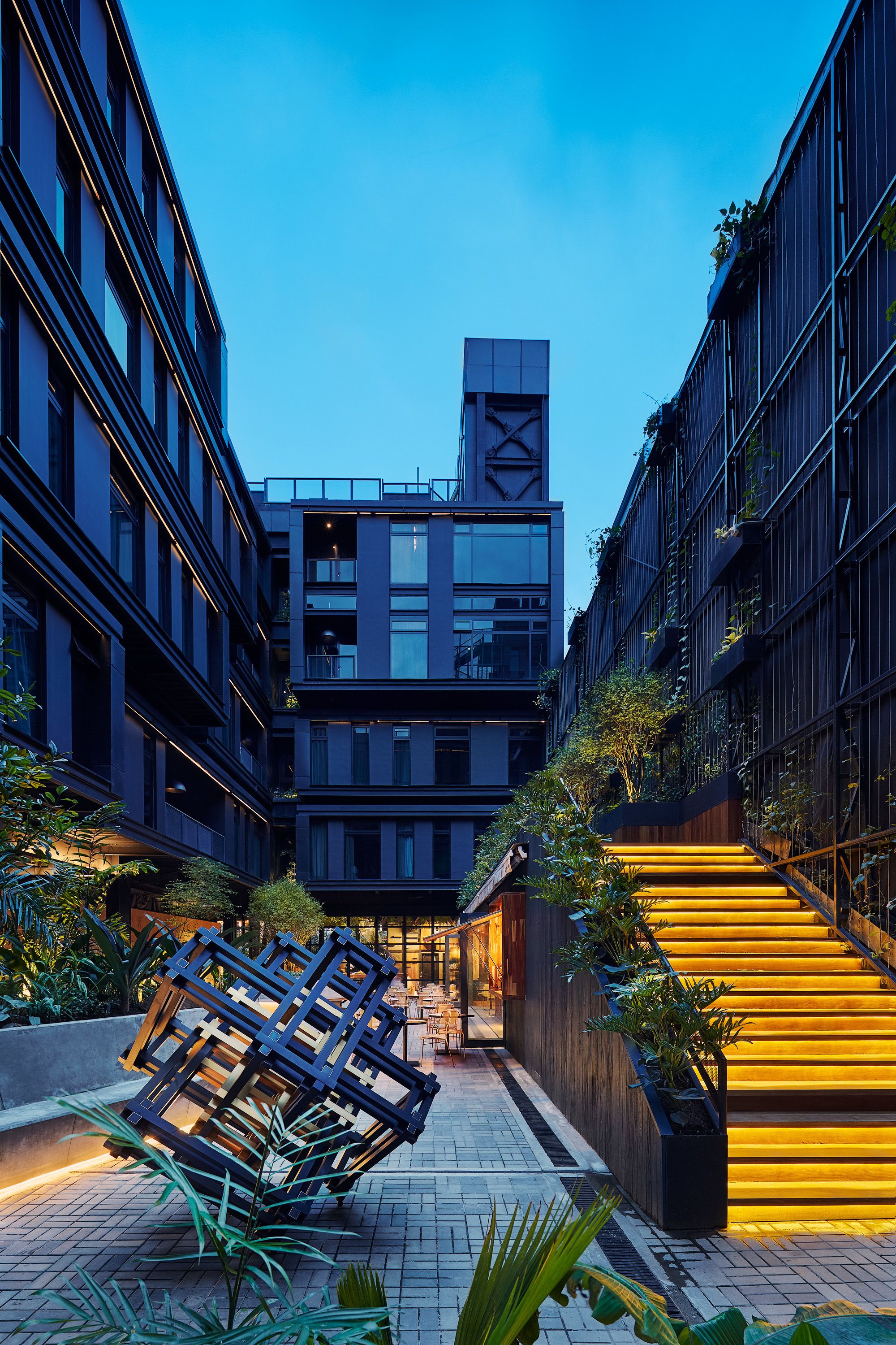 Entrada de la propiedad