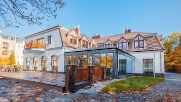 Fassade der Unterkunft