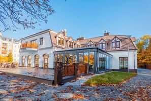 Voorkant van accommodatie