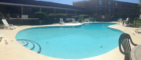 Seasonal outdoor pool