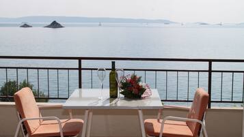 Apartamento panorámico, 1 habitación, terraza | Terraza o patio