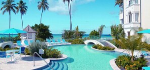 Pool - Schooner Bay 206 - Condo The Palms (Speightstown)