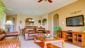 Comfort 3 Bedroom Villa with Pool Access | Living area - Sunderland Condo at Windsor Hills Resort (Kissimmee)