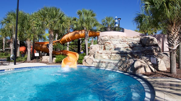 3 outdoor pools, open 8:00 AM to 11:00 PM, free cabanas, pool umbrellas