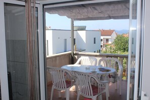 Economy-Apartment, Terrasse, zum Garten hin | Ausblick vom Zimmer