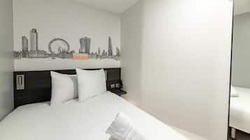 Standard Double Room without Window | Ilmainen Wi-Fi, vuodevaatteet