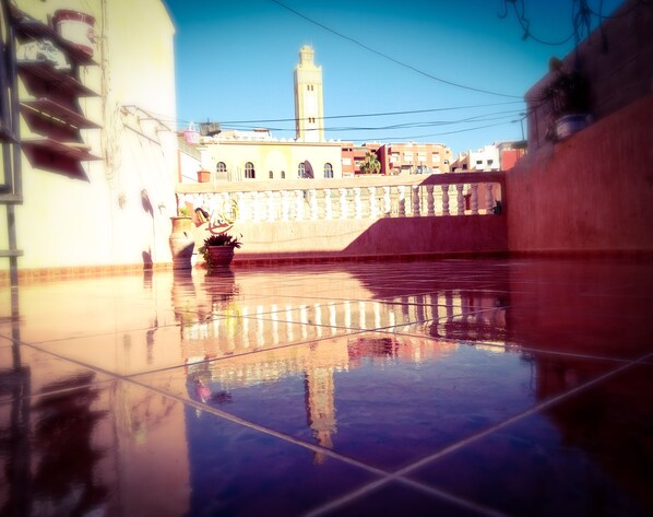 Enceinte de l’hébergement