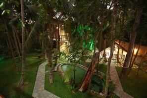 Vue sur le jardin