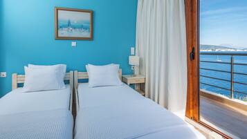 Villa, 3 Bedrooms, Private Pool, Sea View | Iron/ironing board, free cribs/infant beds, free WiFi, bed sheets