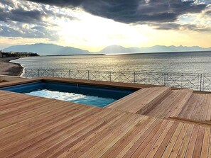 Una piscina climatizada