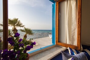 Finestra zona living vista mare - Villa Loreley - Marina Beach Resort (Balestrate)