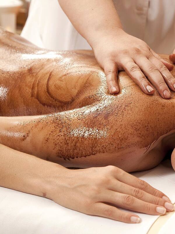 Sauna, steam room, body treatments, hot stone massages, sports massages