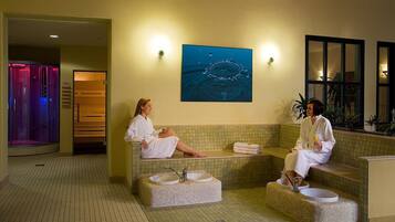 Sauna seca, sauna a vapor, tratamentos corporais
