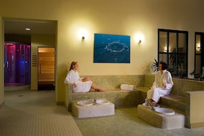 Sauna, hammam, soins corporels, massages aux pierres chaudes