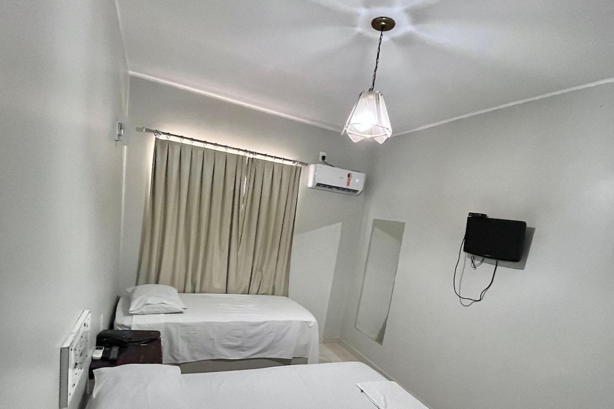 Economy Double or Twin Room, 1 Double or 2 Single Beds | 1 bedroom, blackout curtains, free WiFi, bed sheets