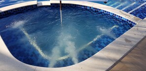 Indoor pool, a heated pool