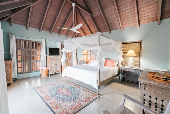 In-room safe, iron/ironing board, travel cot, free WiFi - Soleil Cottage, Peaceful and Serene, Galleon Beach, Part of Moondance Antigua (English Harbour)