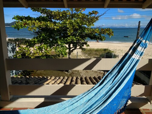 Casa a Beira Mar mit Klimaanlage Wi-Fi Praia Zimbros Bombinhas SC Familien