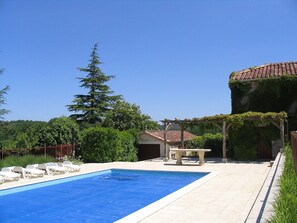 Außenpool, beheizter Pool