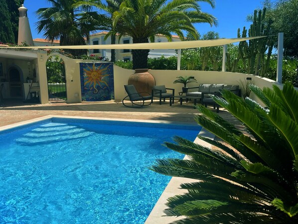 Alberca al aire libre 