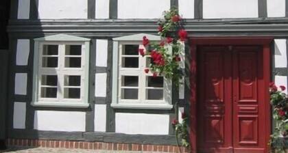 Lovingly restored half-timbered house in a romantic city center location