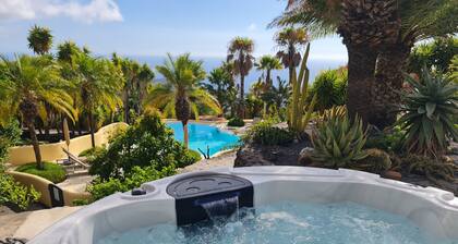 Don Miguel La Palma Luxury property with ocean view, pool, sauna, whirlpool