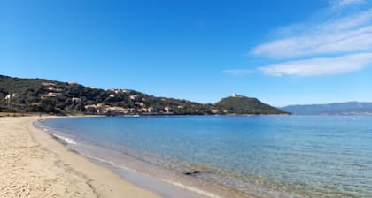 Stunning villa south Corsica Campomoro seaside 700 m from the beach.