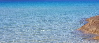 Hus med havutsikt 80 meter fra stranden, for 6 personer