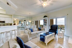 Télévision, cheminée