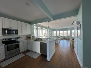 Fridge, microwave, oven, stovetop - Welcome to BIS BALD!, your Oceanfront Escape on BHI! (Bald Head Island)