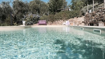 Udendørs pool, liggestole