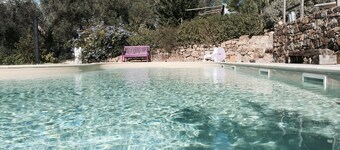 Tuscan Stone Farmhouse för 20 gäster, fantastisk utsikt, vingårdar och olivträd