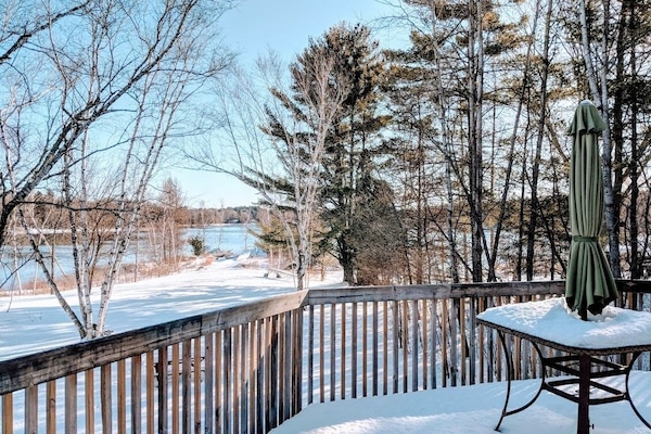 The property is beautiful in winter, as well!
