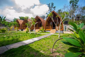 Fassade der Unterkunft