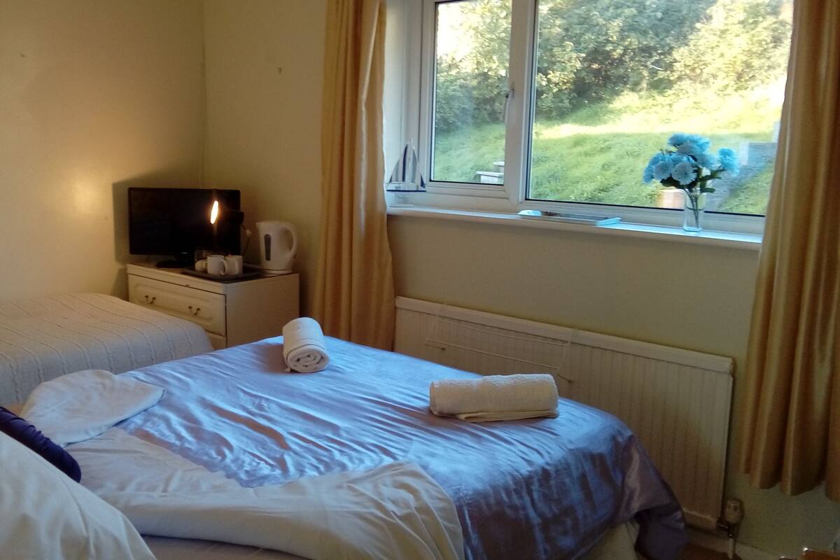 Double Room with Extra Bed | Hypo-allergenic bedding, free WiFi, bed sheets