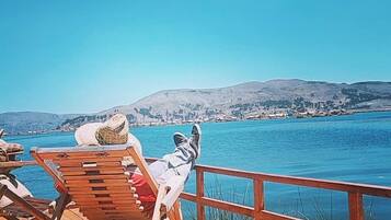 Kamar Quadruple, 2 Tempat Tidur Double | Teras/patio