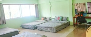 Family Room 2 | Minibar, blackout drapes, free WiFi, bed sheets