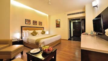 Quarto premium | Quartos à prova de som, Wi-Fi de cortesia, acesso para cadeiras de rodas