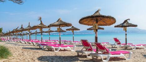 Plage à proximité, serviettes de plage