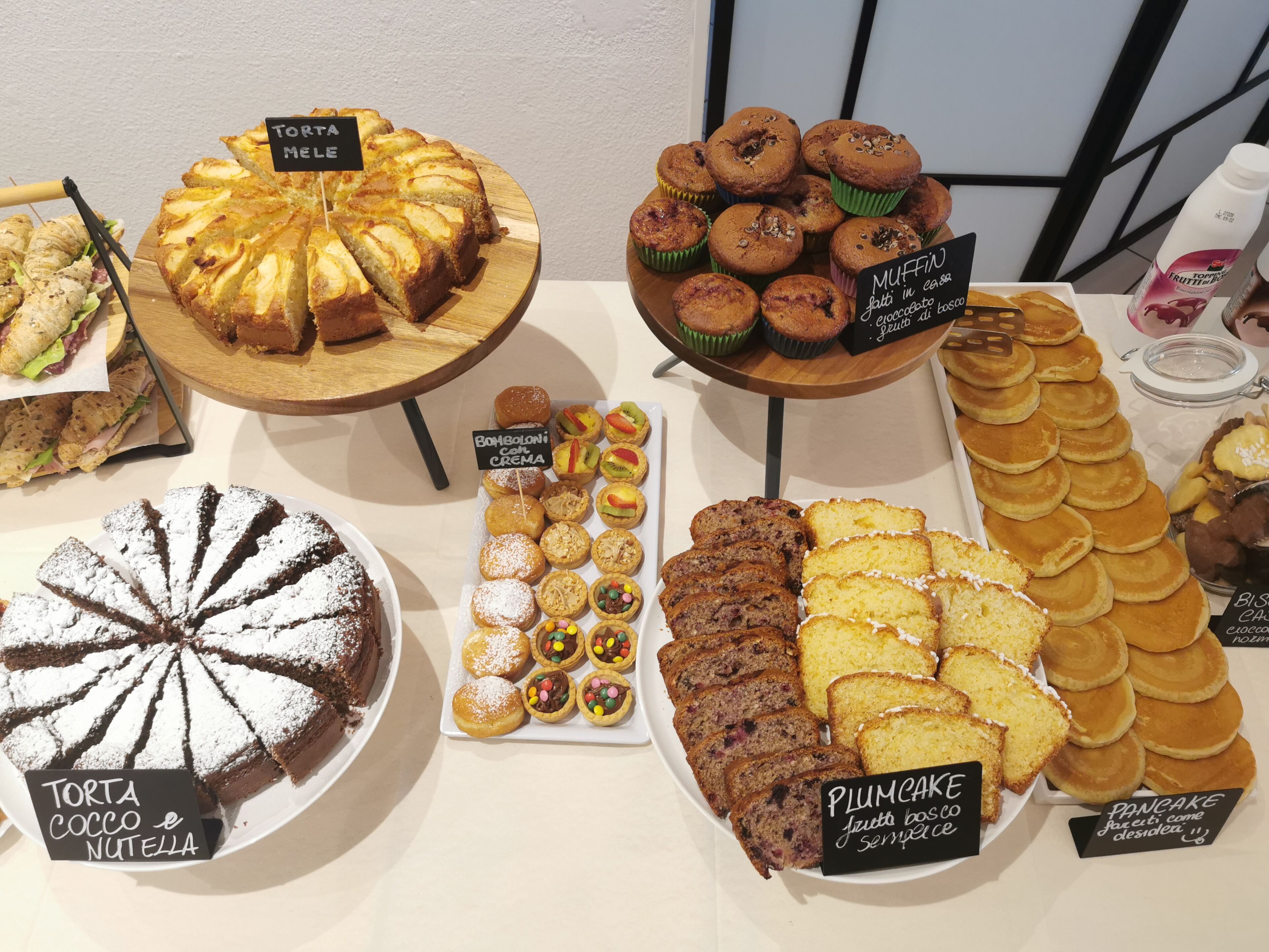 daily buffet breakfast (eur 7 per person)