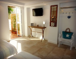 Deluxe-Doppel- oder -Zweibettzimmer, Nichtraucher, Terrasse